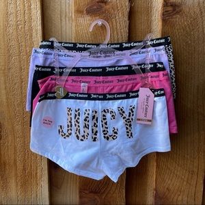 NWT Juicy Couture 5PCK Panties